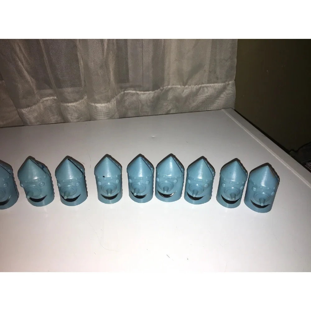 VINTAGE WIZARD OF OZ Set 15 LIGHT STRING COVERS Lion Tin‎ Man Vintage Wow!